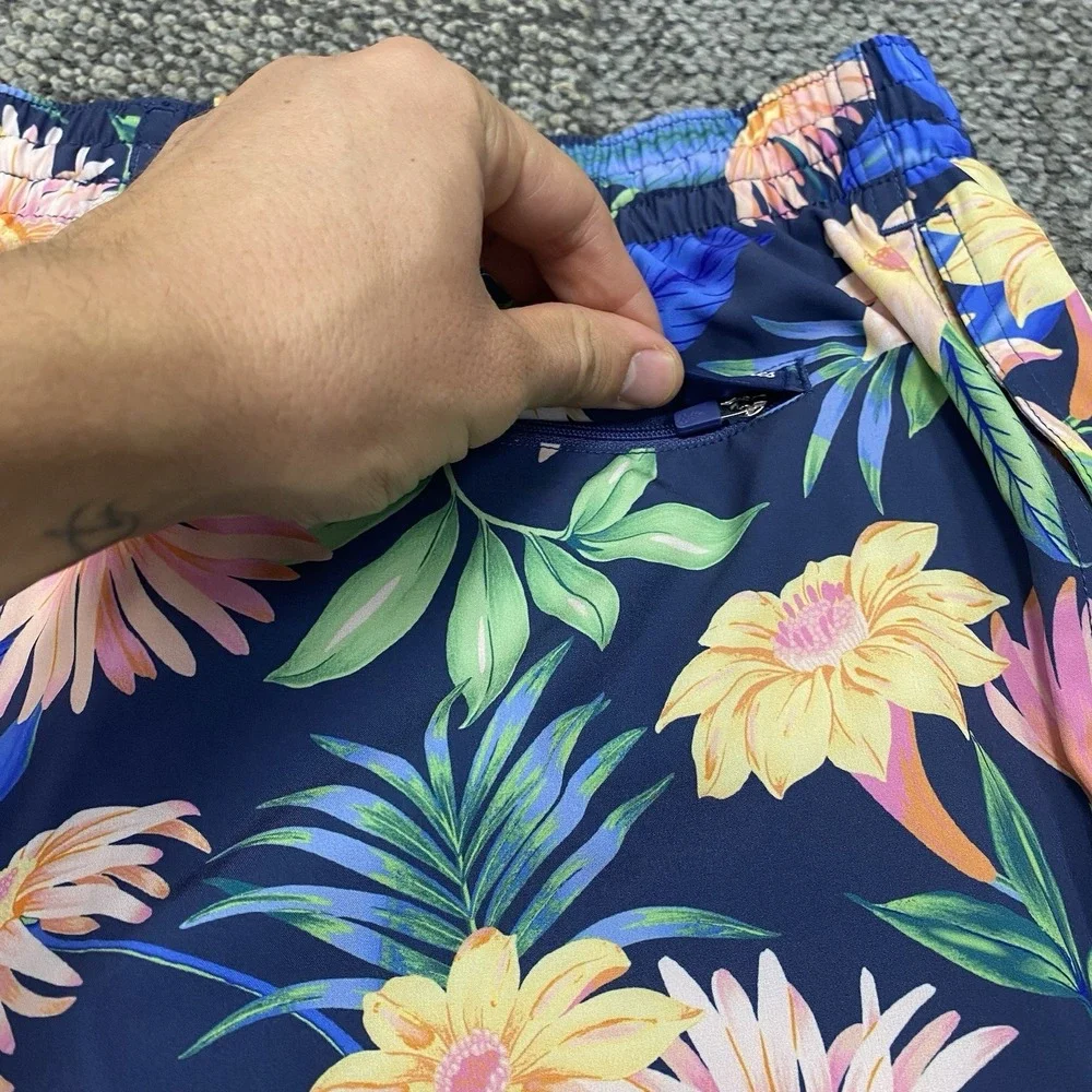 Chubbies Swim Trunks Large‎ Big Bloomers Board Shorts 5.5